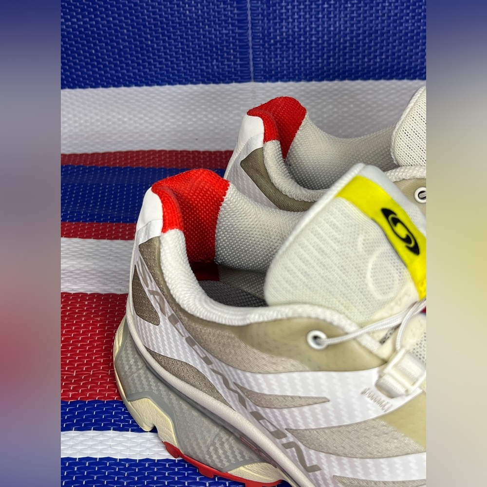 Salomon XT-4 OG Sneakers - Men’s Size 11 - Vanilla Ice and Fiery Red - Sneakers - Picture 13 of 16